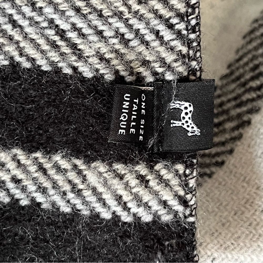 Echo Reversible Striped Ruana - Picture 4 of 5